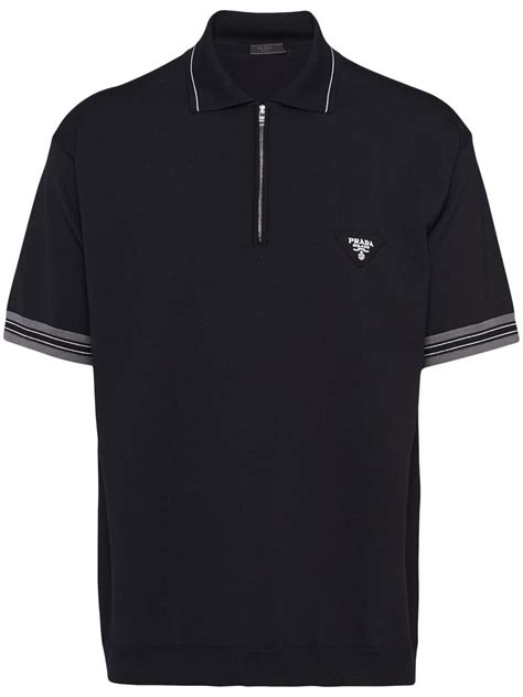 mens prada polo shirt uk|farfetch prada polo.